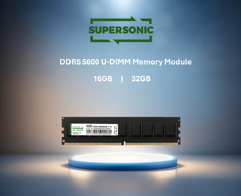 Supersonic DDR5-4800 UDIMM | Insight Supply Chain Solution Inc.